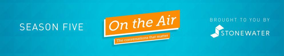 Season 5 on the air title banner